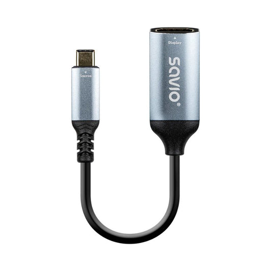 ADAPTADOR SAVIO AK 78 USB C HDMI H 60 HZ SILV