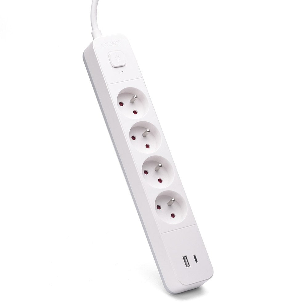 REGLETA DE 4 ENCHUFES 2XUSB 15M SAVIO LZ 11
