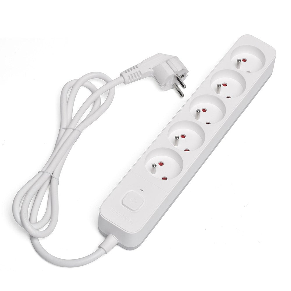 REGLETA DE 5 ENCHUFES 3M BLANCO SAVIO LZ 09