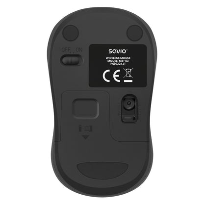 RATON OPTICO SAVIO MB 03 WIRELESS 1000 DPI