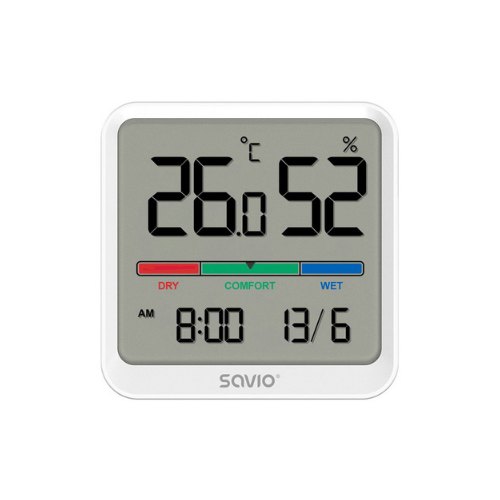 SENSOR TEMPERATURA Y HUMEDAD SAVIO CT 01 W
