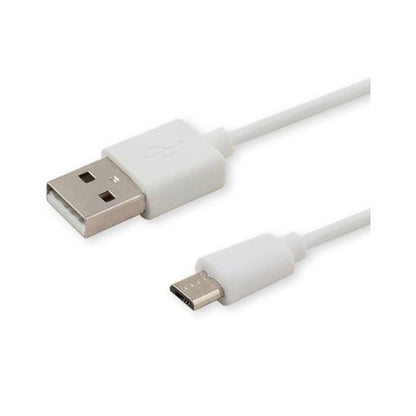 CABLE USB 20 A MICRO USB 1M BLANCO SAVIO CL 123