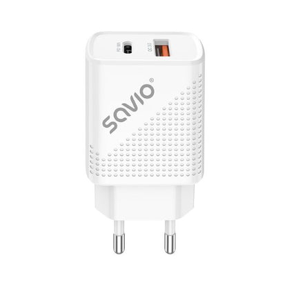 CARGADOR SAVIO LA 05 DUAL 18W USB 30