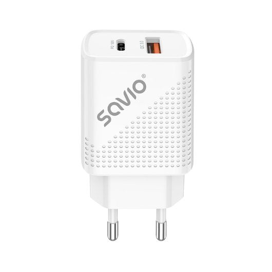 CARGADOR SAVIO LA 05 DUAL 18W USB 30