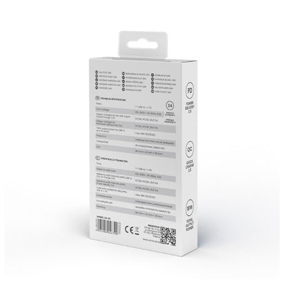 CARGADOR SAVIO LA 05 DUAL 18W USB 30