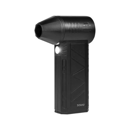 MINI LIMPIADOR DE AIRE SAVIO MD 01 SOPLADOR BLACK