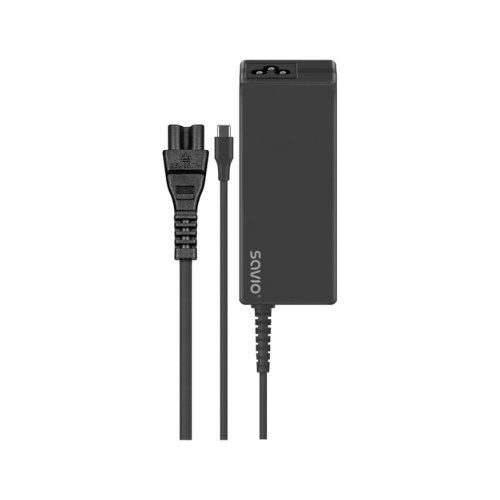 ADAPTADOR CORRIENTE SAVIO USB C 65W ZA 01