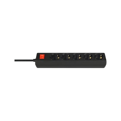REGLETA DE 5 ENCHUFES SAVIO LZ 15 BLACK