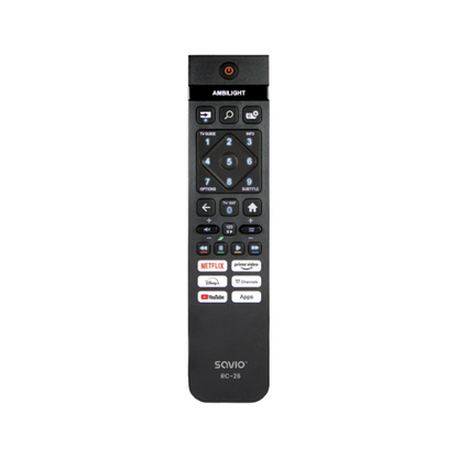 MANDO TV SAVIO RC 26 COMPATIBLE PHILIPS