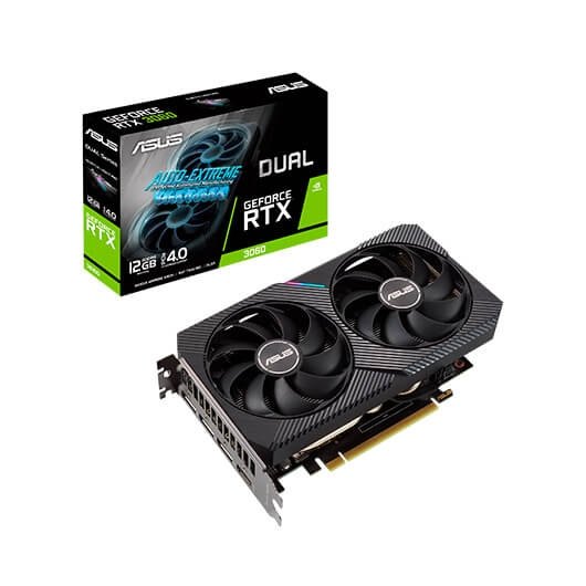 TARJETA GRAFICA ASUS DUAL RTX 3060 12GB GDDR6 V2