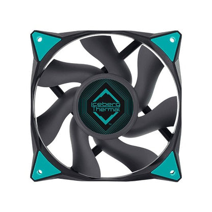VENTILADOR 140X140 ICEBERG THERMAL ICEGALE BLACK 2P
