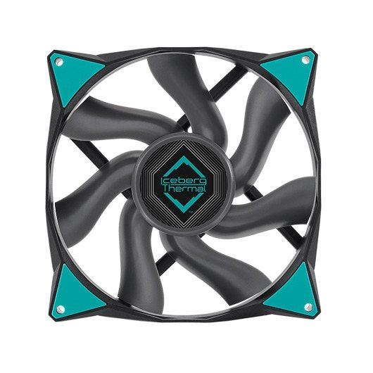 VENTILADOR 140X140 ICEBERG THERMAL ICEGALE ARGB BLACK 2P