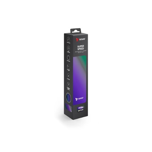 ALFOMBRILLA GAMING L SAVIO PRISM EDITION