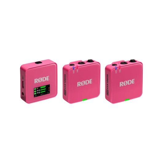 MICROFONO RODE WIRELESS GO III PINK