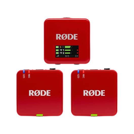 MICROFONO RODE WIRELESS GO III RED