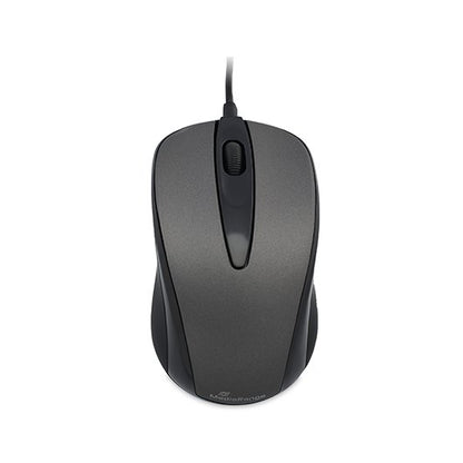 RATON OPTICO MEDIARANGE MROS201 BK GREY