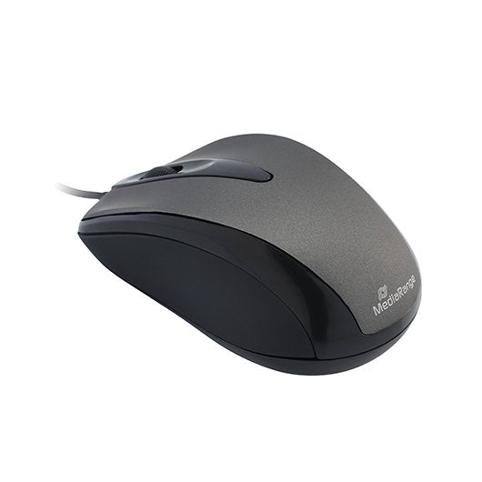 RATON OPTICO MEDIARANGE MROS201 BK GREY