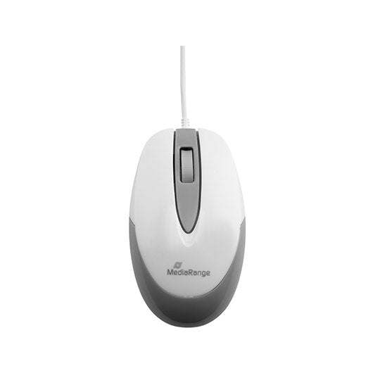 RATON OPTICO MEDIARANGE MROS214 WHITE GREY