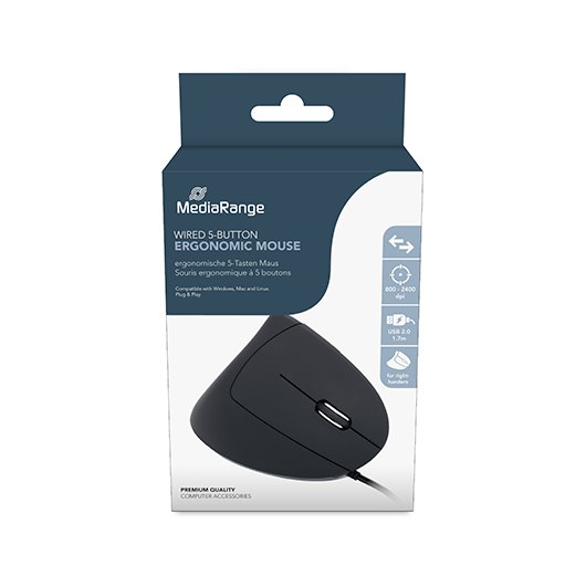 RATON OPTICO MEDIARANGE MROS230 BLACK