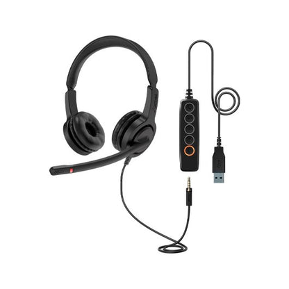AURICULARES AXTEL VOICE UC28 35 DUO NC USB A