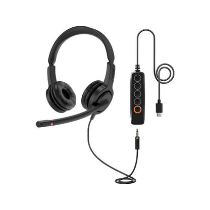 AURICULARES AXTEL VOICE UC28 35 DUO NC USB C