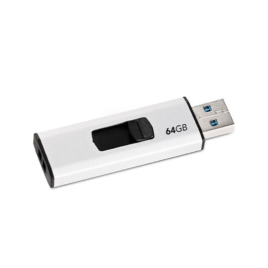 PENDRIVE 64GB USB 32 MEDIARANGE SILVER BLACK