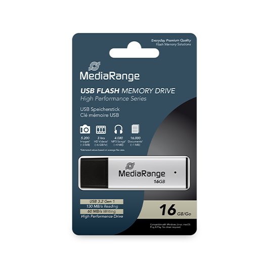 PENDRIVE 16GB USB 32 MEDIARANGE HIGH P