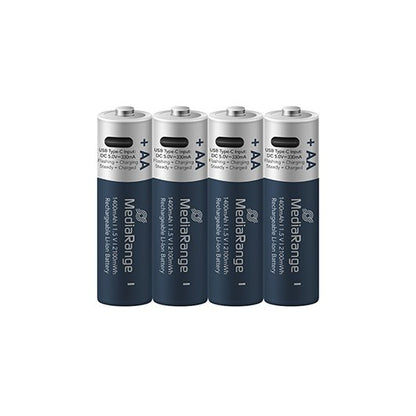 PILAS RECARGABLES MEDIARANGE AA