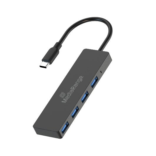 HUB MEDIARANGE USB C 4XUSB 30