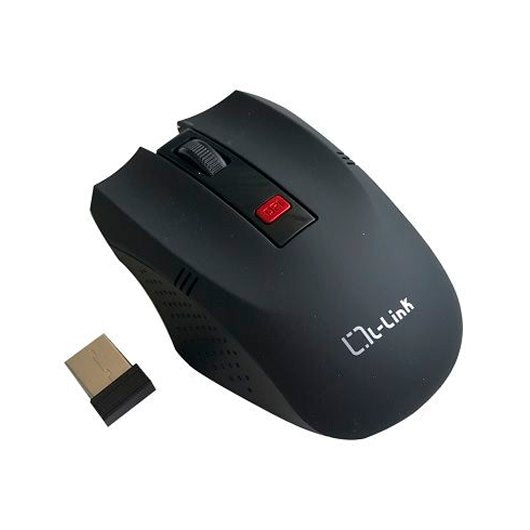 RATON OPTICO L LINK WIRELESS USB NEGRO