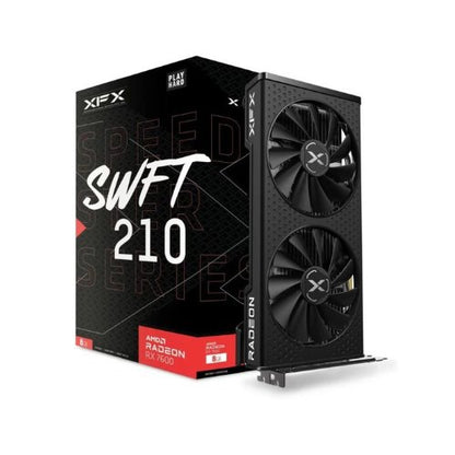 TARJETA GRAFICA XFX RX 7600 8GB SWFT210 GAMING