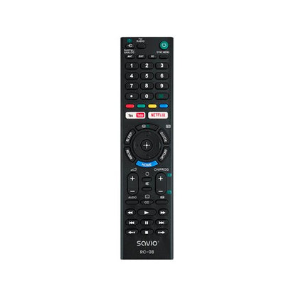 MANDO TV SAVIO RC 08 COMPATIBLE SONY SMART TV