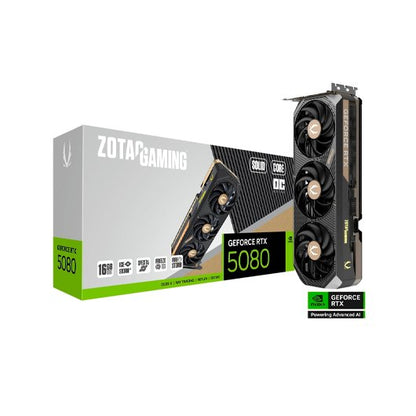 TARJETA GRAFICA ZOTAC RTX 5080 16 GB SOLID CORE OC