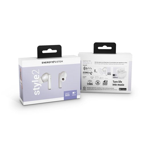 AURICULARES ENERGY SISTEM TRUE W STYLE 2 COCONUT