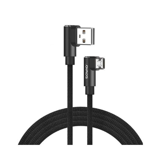 CABLE REVERSIBLE USB SAVIO MICRO A USB A 2M CL 162