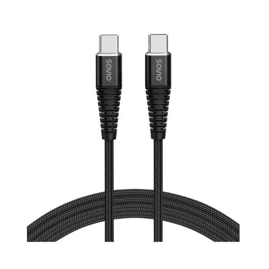 CABLE USB C A USB C SAVIO 5A 1M CL 159