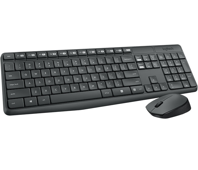 TECLADORATON LOGITECH MK235 WIRELESS NEGRO