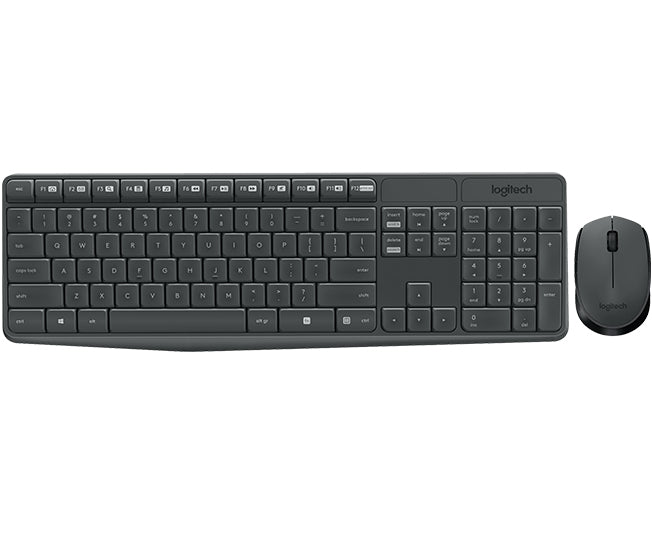 TECLADORATON LOGITECH MK235 WIRELESS NEGRO
