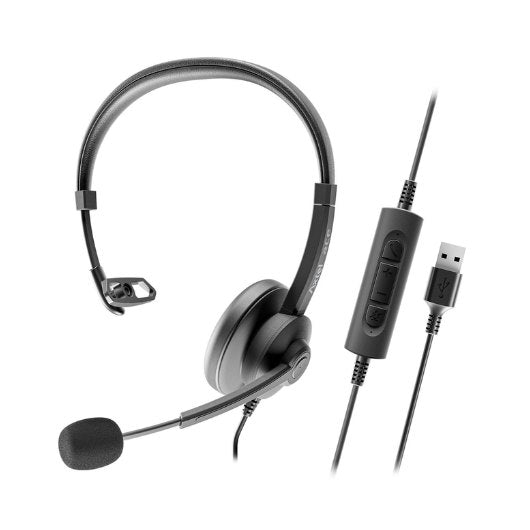 AURICULARES AXTEL ACE UC MONO USB C A