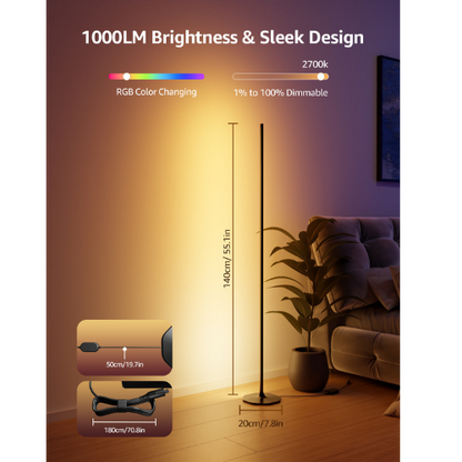 LAMPARA LED DE PIE LEPRO OE1 AI 1000LM