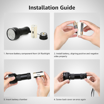 LINTERNA UV LED LEPRO 110018